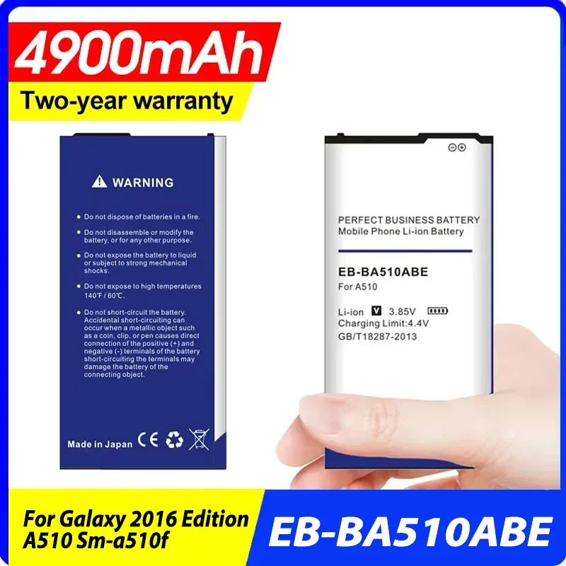 EB-BA510ABE B600BC EB-BG960ABE Battery For Samsung Galaxy S Mini S4 J3 A02S A3 S3 S9 A5 S6 Active I9000 G850f I9295，Gear S2