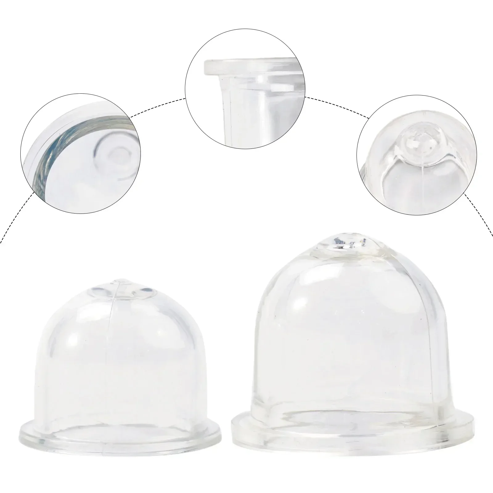 Useful Practical Primer Bulbs Plastic Hedge Trimmer Primer Professional Replacement Tool Transparent For Blower