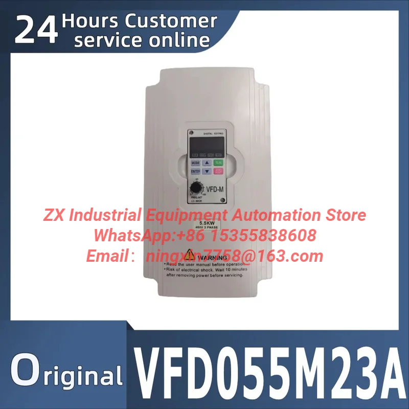 Original inverter VFD055M23A VFD-M 5.5KW 230V 220V