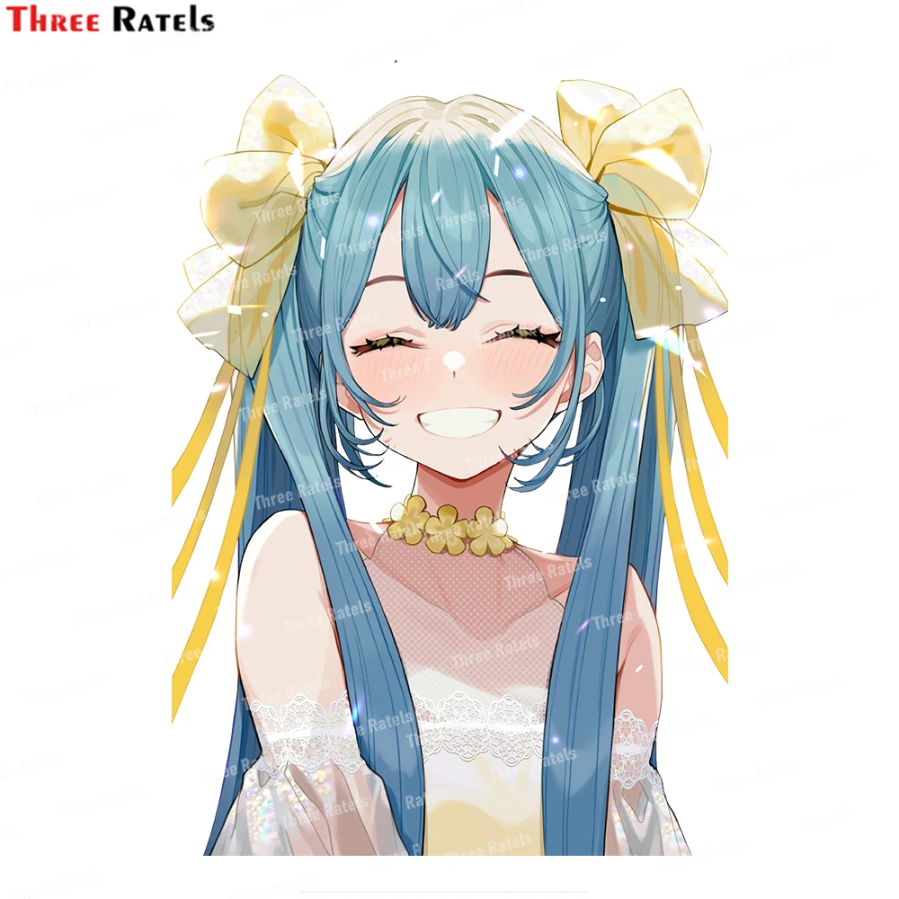 Three Ratels i524 Miku stickers for car styling decoration auto accessories laptop decals