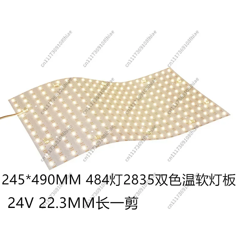 marble dining table luxury stone luminous soft light board three-color two-color temperature jade transparent stone light board