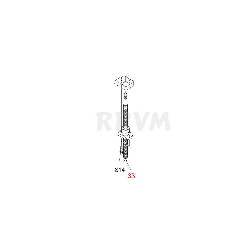 New and Original Roland MDX-650 MDX-540 SCREW,Z-AXIS --21495137