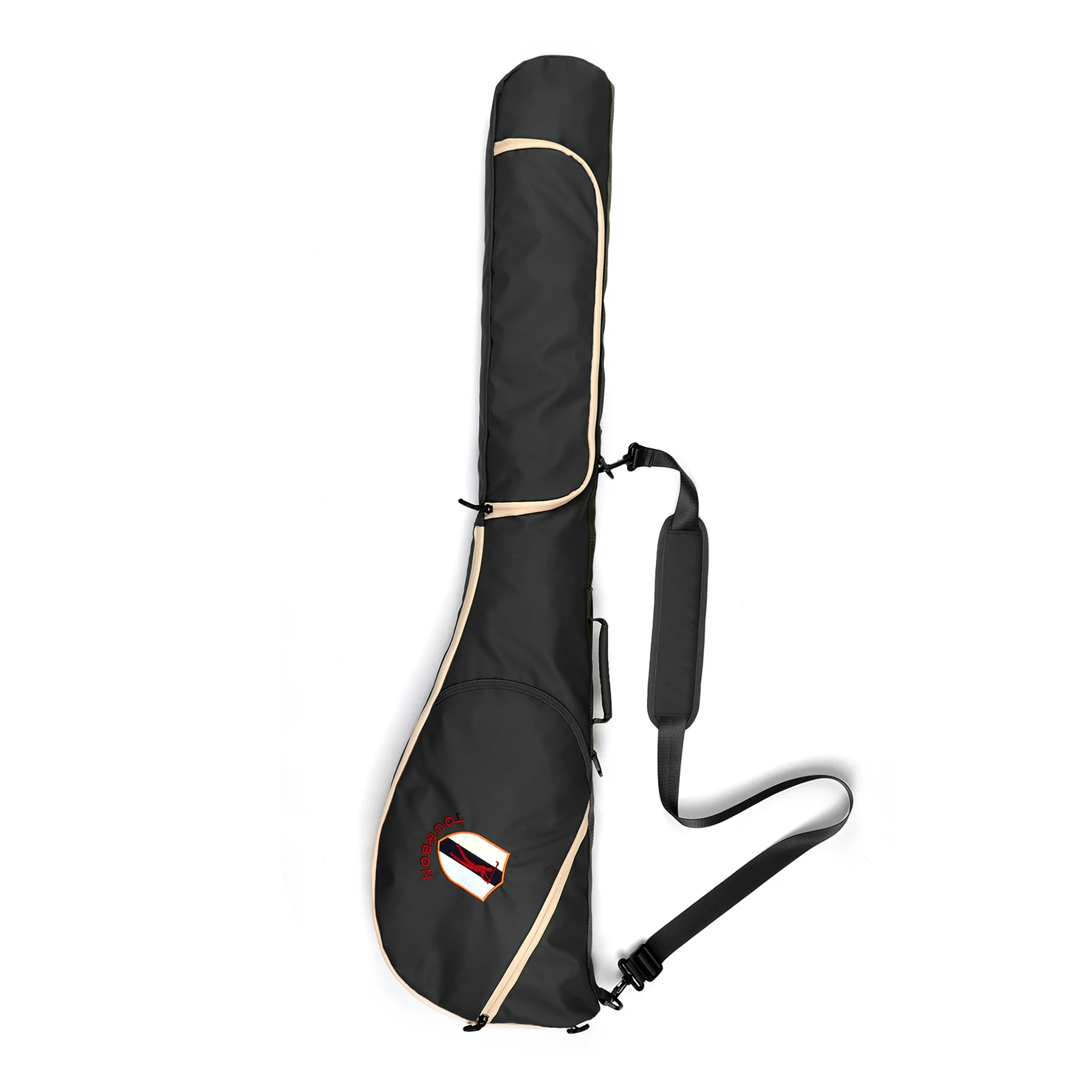 

Tourbon Golf Clubs Bag Durable Nylon Golfing Carry Bag Lightweight Sunday Bag Travel Pack for Driving Range Waterproof Outdoor
