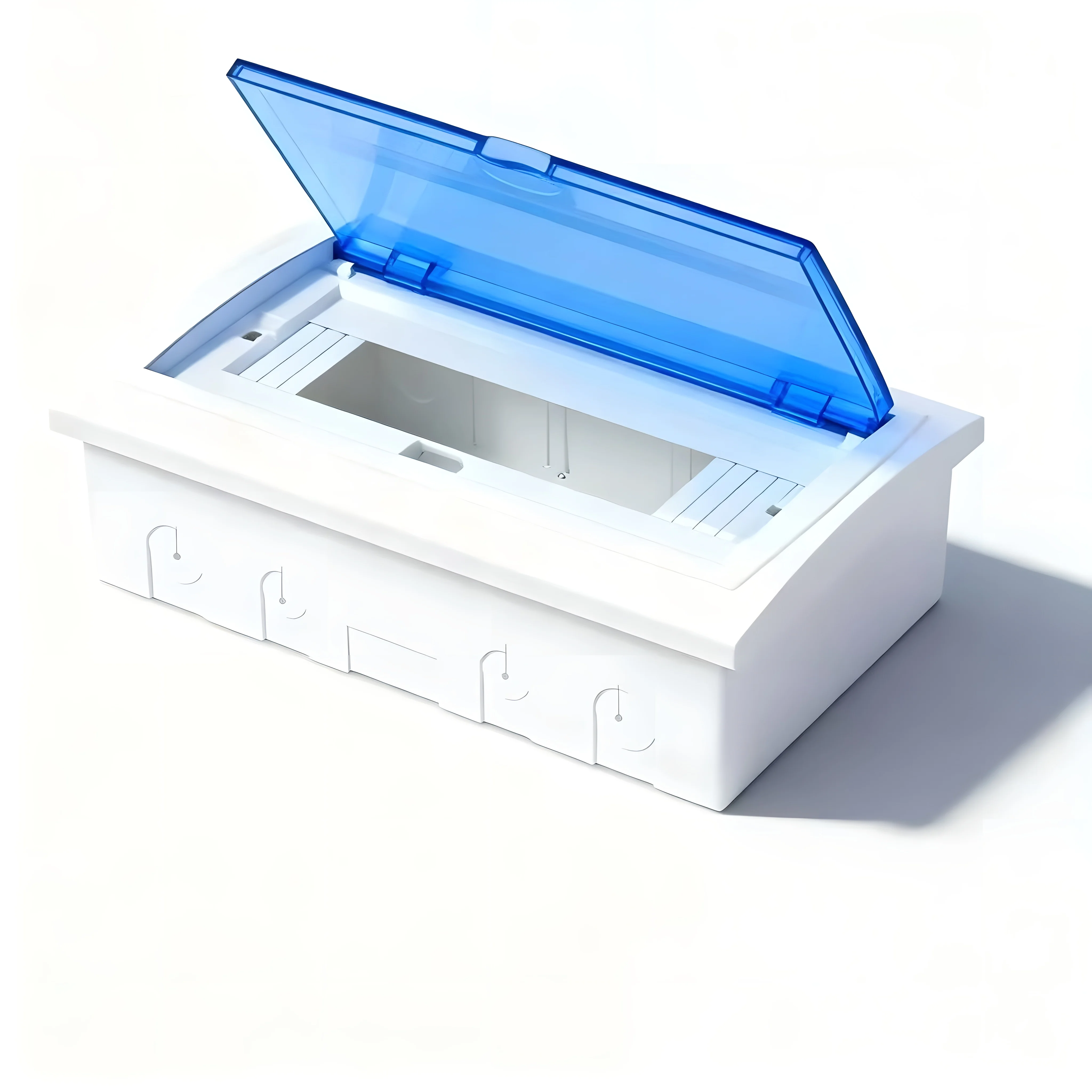 DONGYI Home Electrical Adjustable HT Series Distribution Box PC Plastic Indoor Dust-proof Distribution Box 9-12Way