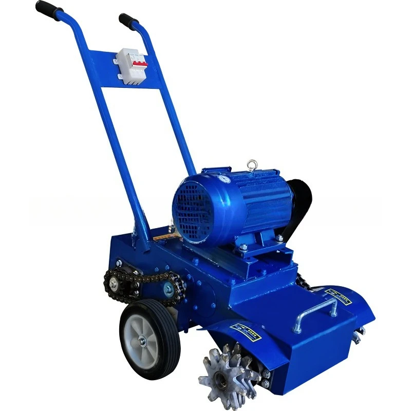 Electric cleaning machine grease stain cement floor slag cleaning machine floor grabbing machine mortar ash ground