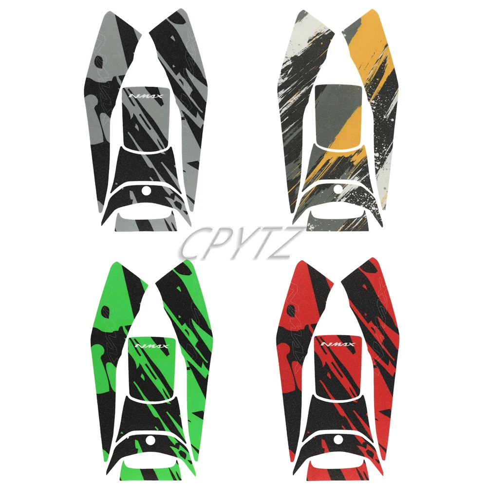 Motorcycle Frosted Sticker Scooter Anti Slip Fuel Tank Pad Kit Protector Decals  fit For NMAX155 NMAX 155 2020-2022