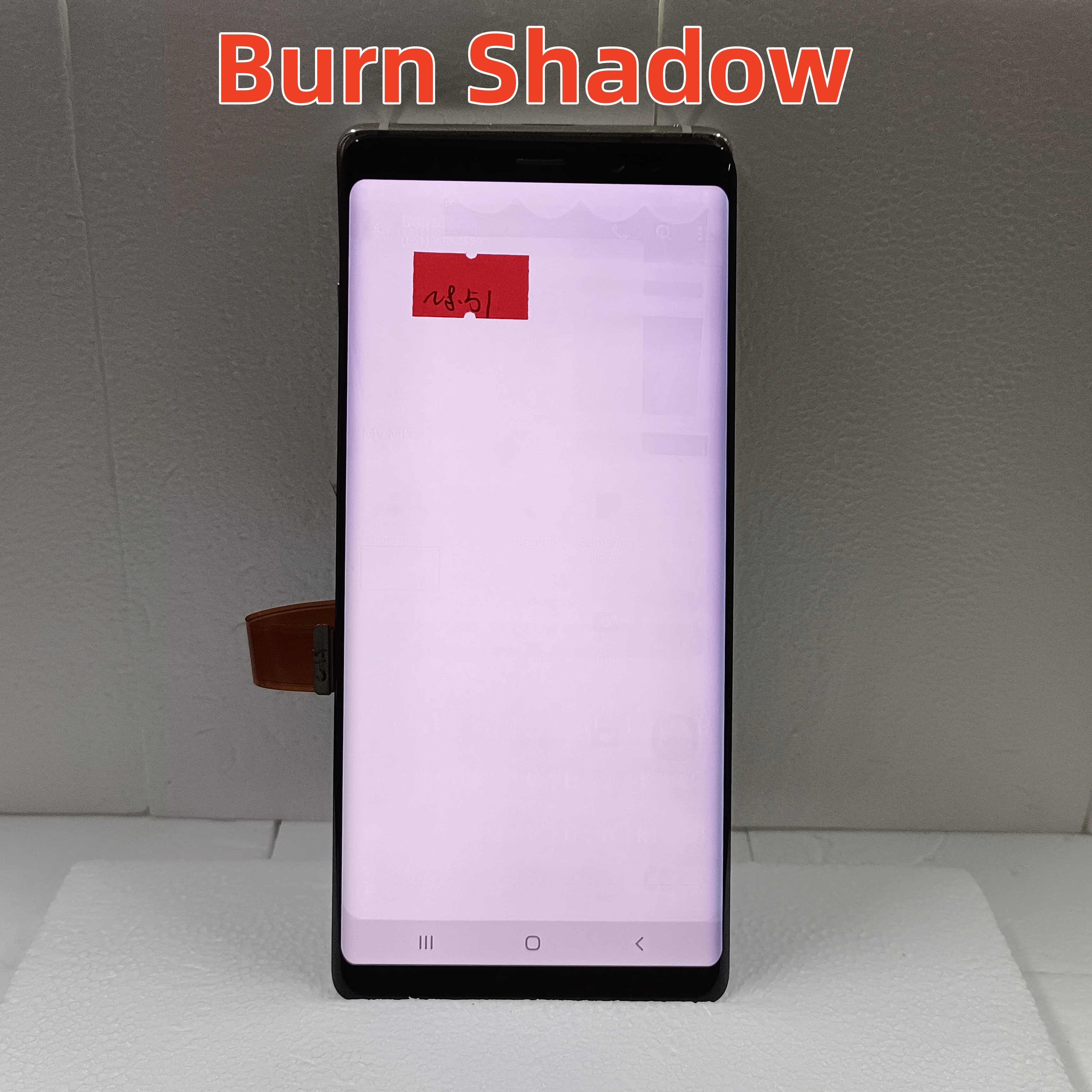 100% Test For Samsung Galaxy Note 8 LCD Display N9500 N950d N950f Lcd Touch Screen Digitizer Assembly Replacement,With Defect