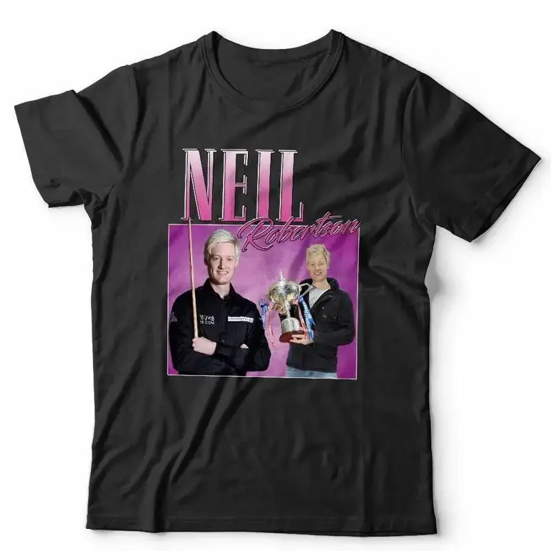Neil Robertson Appreciation T Shirt Kids Homage Throwback Snooker