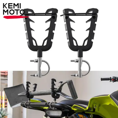 ATV UTV Quad Bike Handle Bar Gun Rack Bow Utility Rack Holder Motorbike Compatible with Polaris for Can-am for Cfmoto Golf Car
