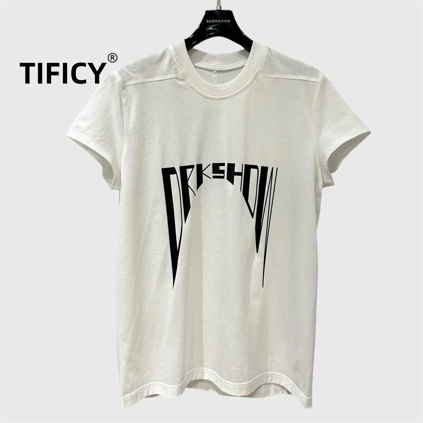 high street Spring and Summer Women's Printed T-shirt Loose and Versatile High-quality Short Sleeved Base Top Pullover Tshirt
