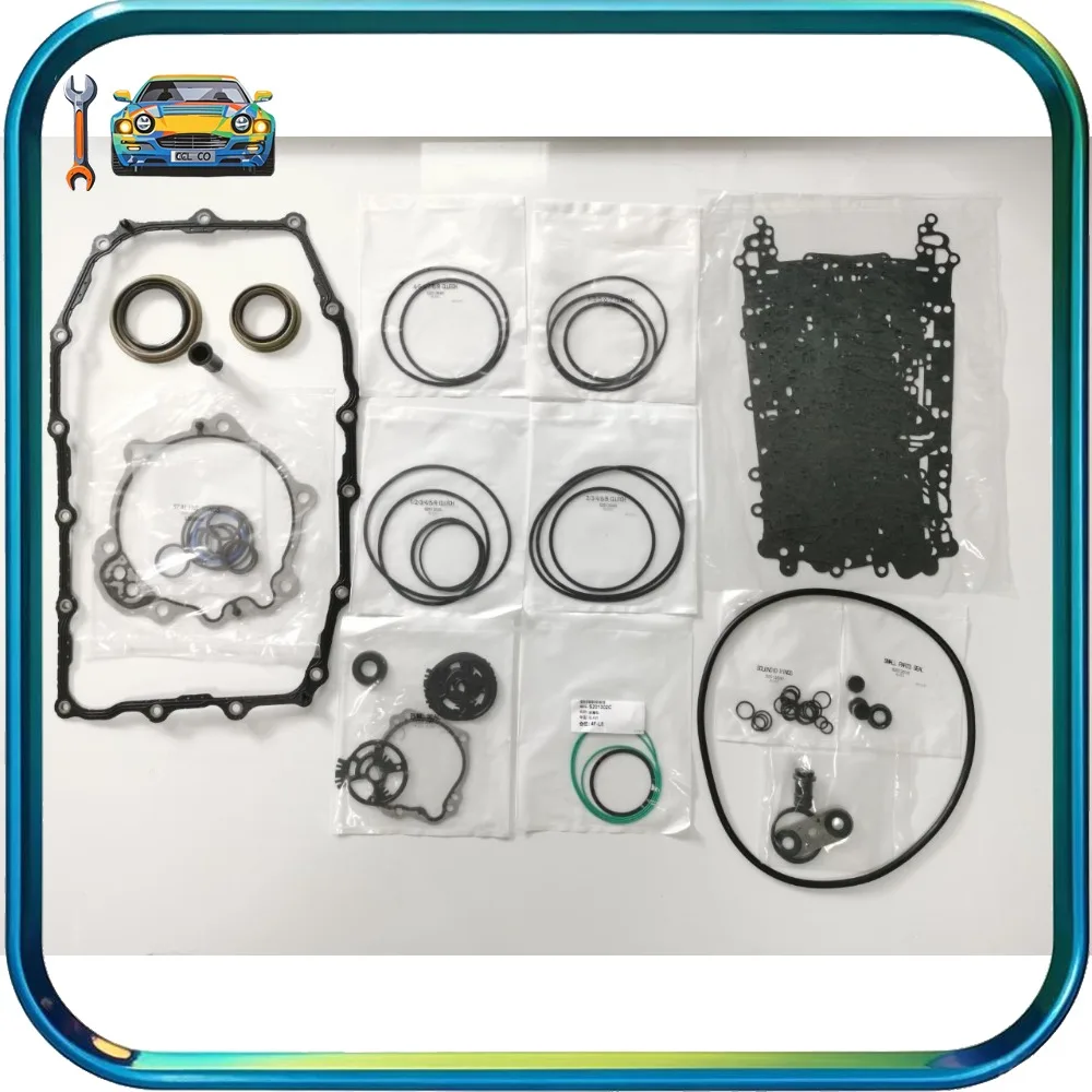 8L45 Transmission Overhaul Rebuild Kit Gasket Seals Rubber Pack For Cadillac Chevrolet GMC 8-Speed Gearbox Repair Kit