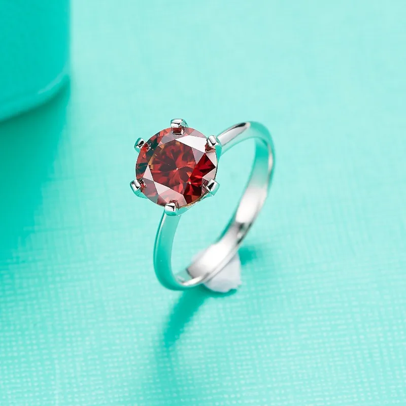 1 PC 3Carat Elegant S925 Moissanite Ring, Unisex Luxury Fashion, Proposal & Daily Wear.