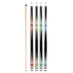 1 Stuk 2024 Nieuwe Mode 1/2 Esdoorn Hout 57in Negen-Ball Pool Biljart Cue Stick Biljart Keu 1/2 Split Biljart Pool Keu