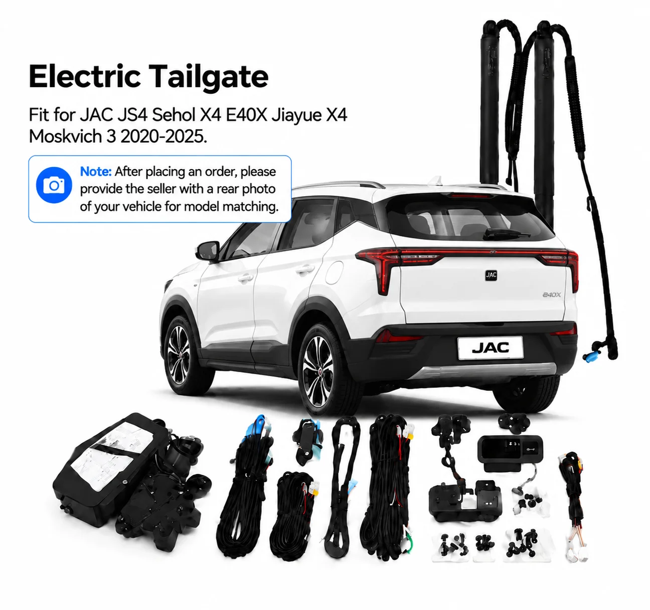 Power Electric Tailgate Kit Auto Rear Trunk Lift Retrofit Kit For JAC JS4 Sehol X4 E40X Jiayue X4 Moskvich 3 2020-2025 Car