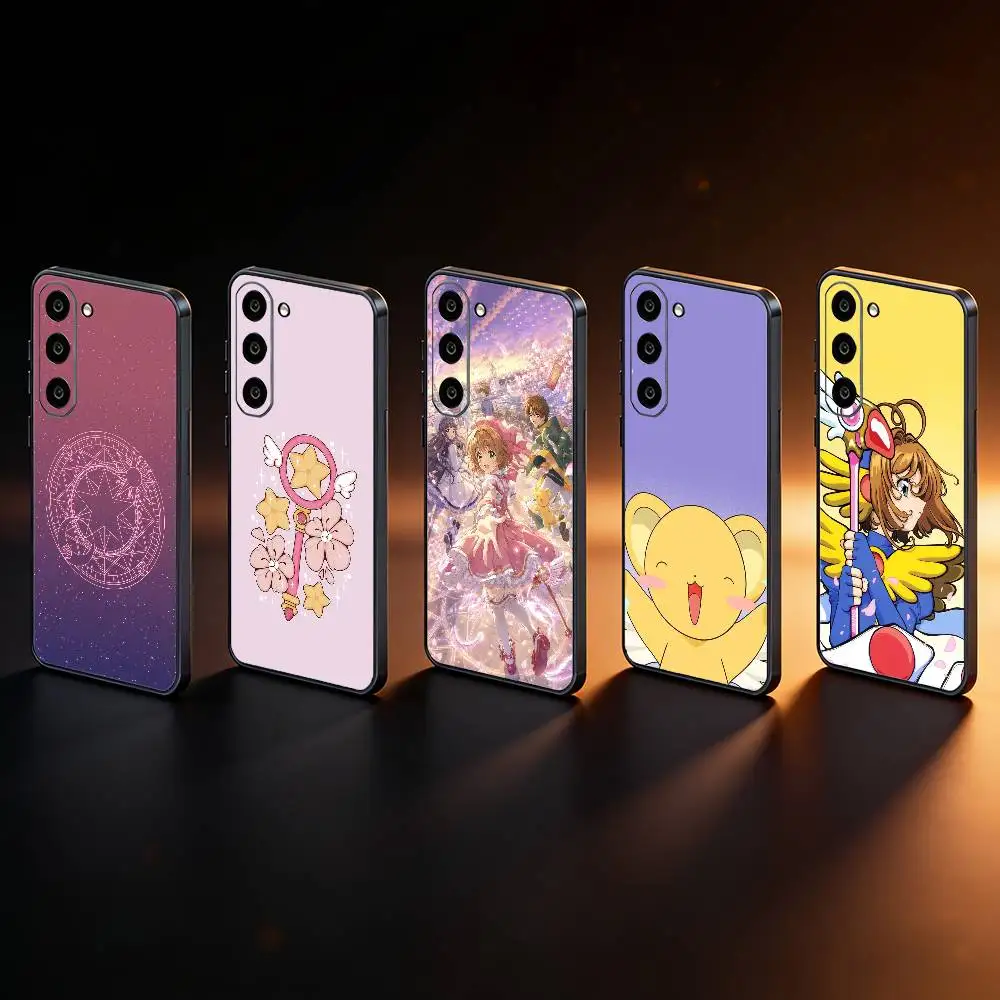 Anime Cardcaptor S-Sakura   Phone Case For Samsung Galaxy A73,A72,A71,A70,A53,A52,A51,Others Soft Black Cover