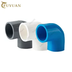 20~160mm PVC 90 Degree Plastic Elbow Connector Aquarium Fish Tank DIY Tools Garden Irrigation Water Pipe Connectors Adapter