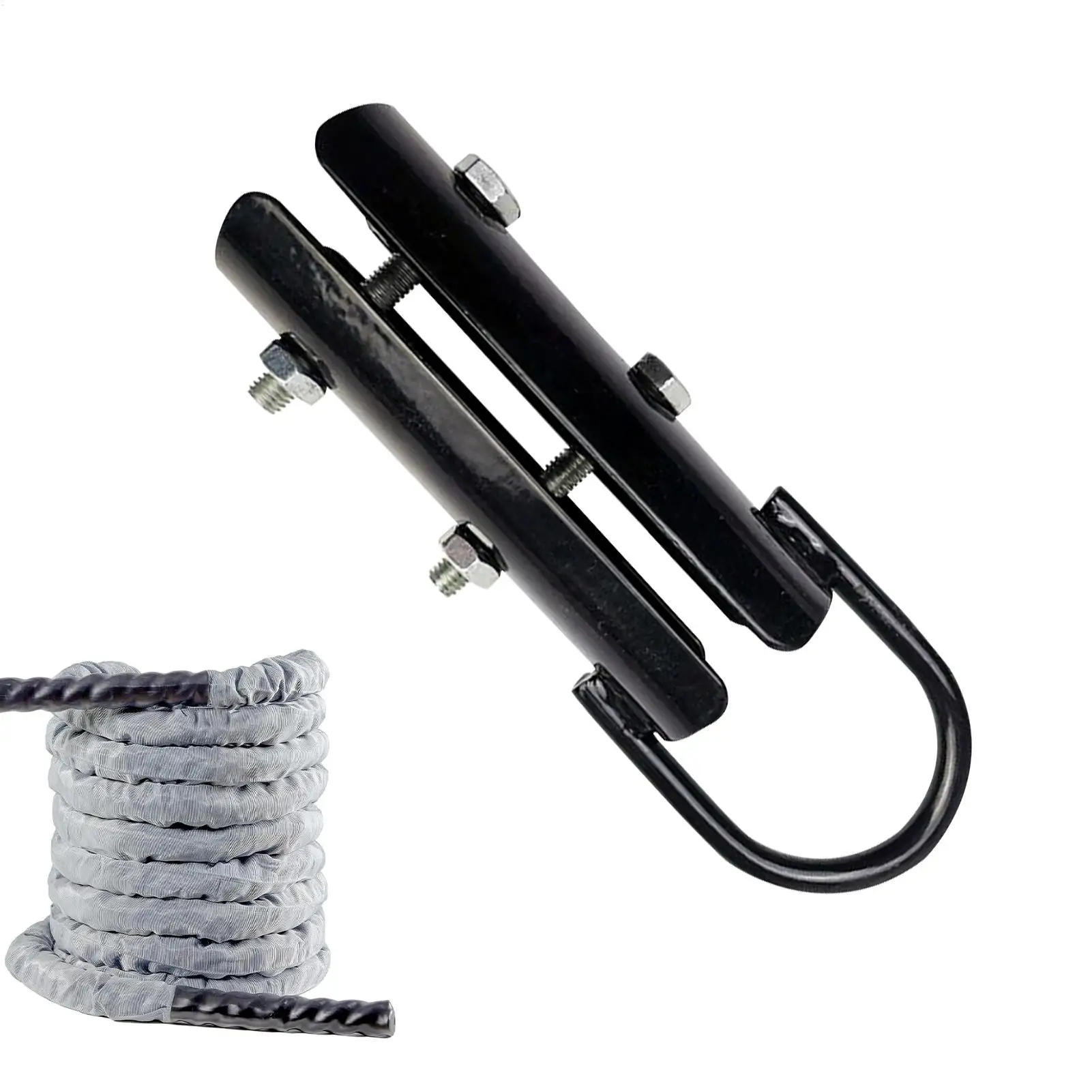 

Rock Climbing Rope Clamp Heavy Duty Locking Climbing Fitness Equipment Accessories Heavy Duty For Apartment Home Gym Workout