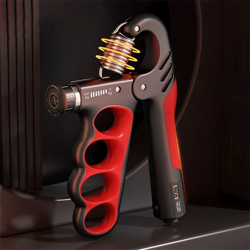 5-100 KG Grip Strength Trainer Finger Exerciser Stress Relief Hand Grip Strengthener For Musicians Athletes Hand Injury Recovery