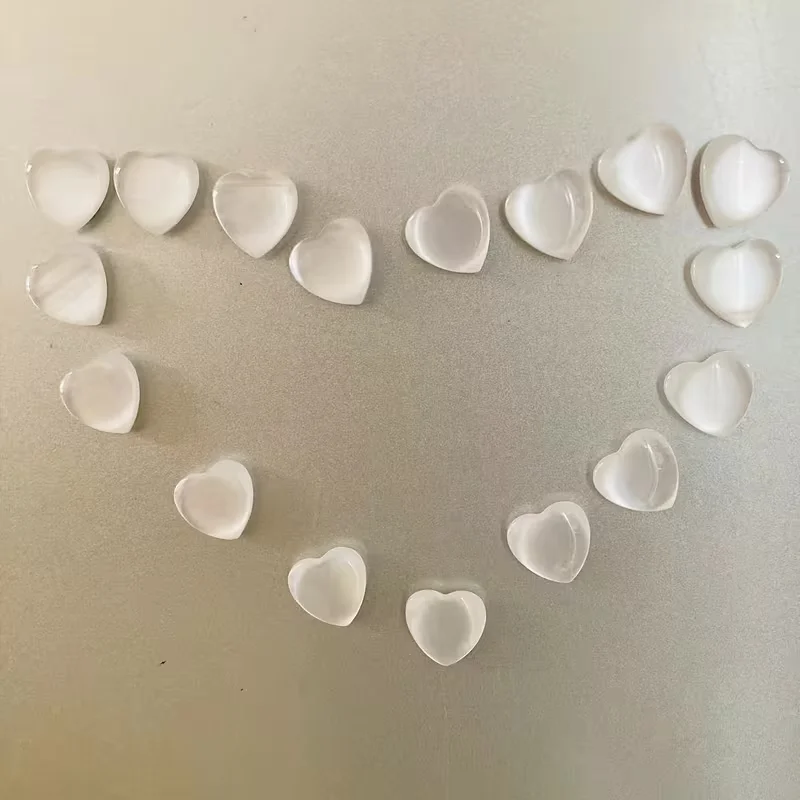 11 pieces of playful heart-shaped refrigerator magnets - decorative plastic magnets for the storage cabinet and kitchen