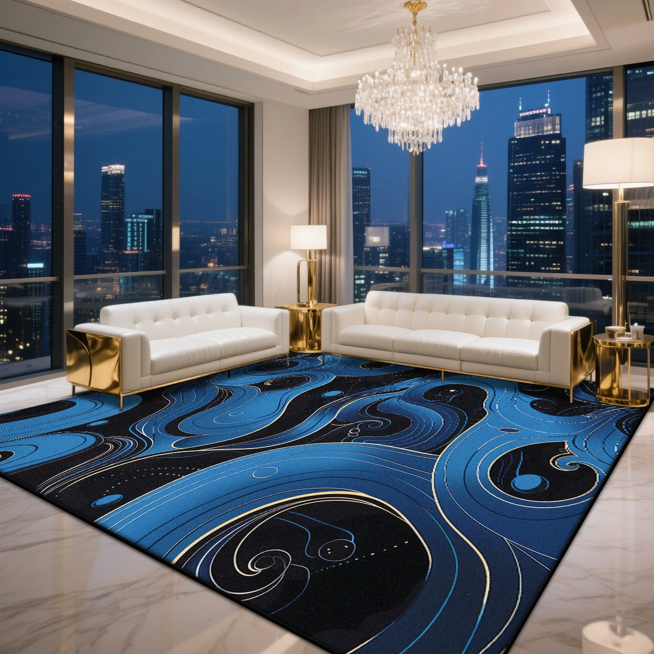 Nordic Carpets for Living Room Washable bedroom carpet Light Luxury Large Area Rugs Non-slip Easy cleaning Rug Coffee Tables Mat