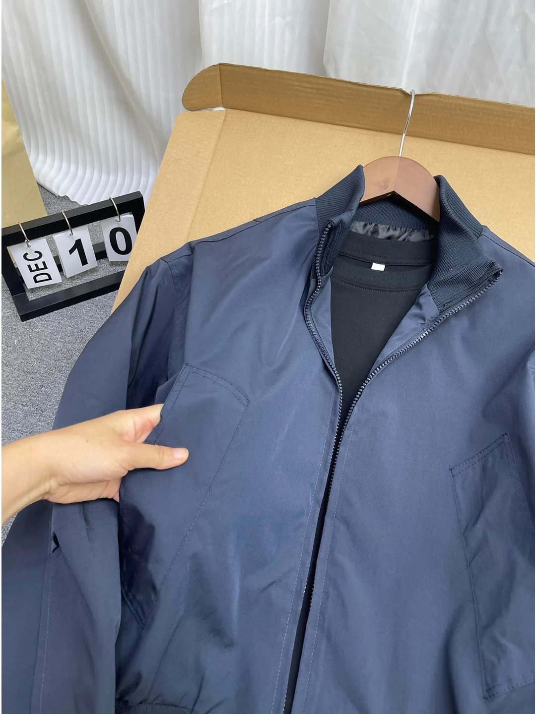 

Мужское пальто Cleanfit ort Pilot Jaet, осеннее американское пальто в стиле ретро в стиле ретро, без железа, полиэфирное волокно