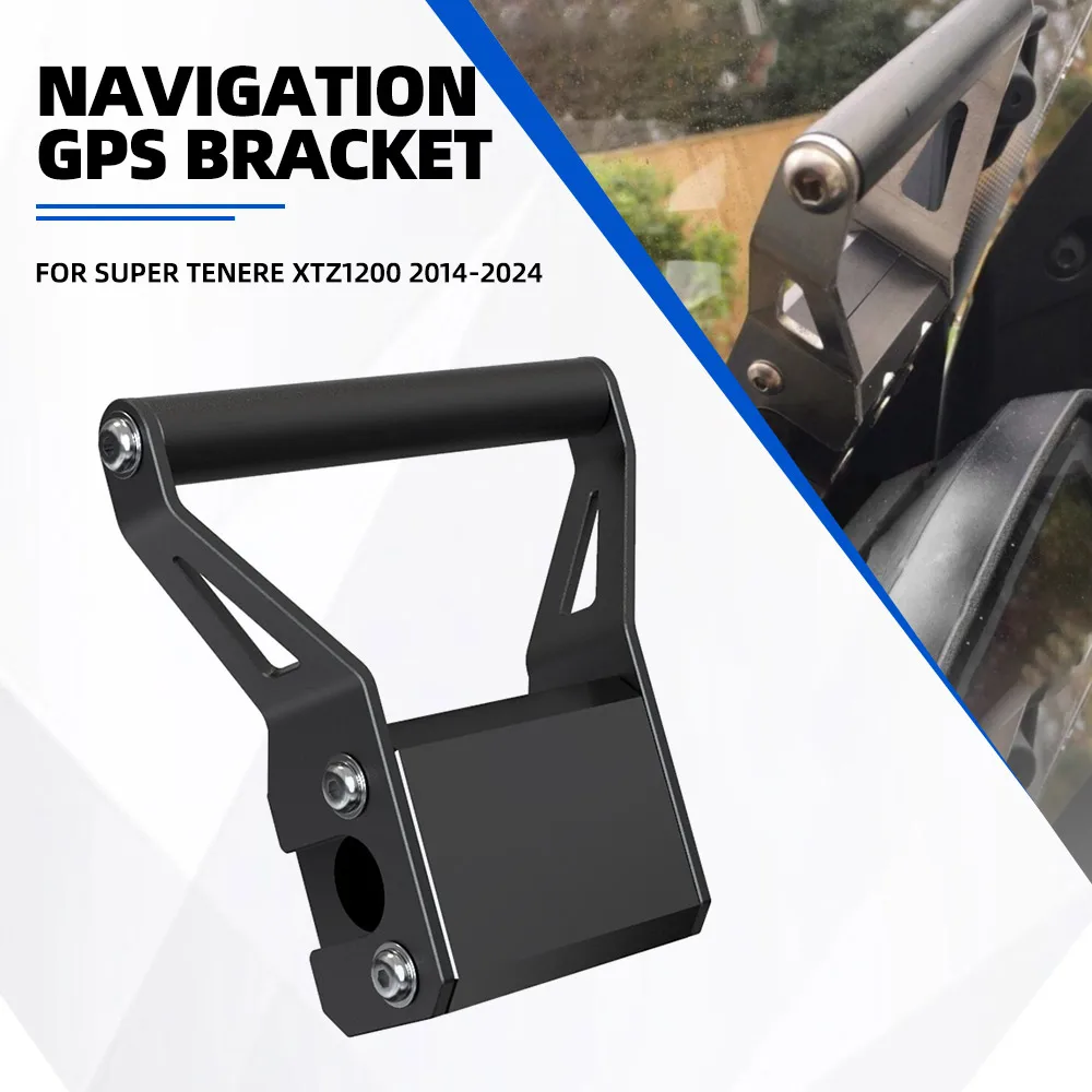 

For Yamaha Super Tenere XTZ1200 2014-2022-2023-2024 Motorcycle Stand Holder XTZ 1200 Mobile Phone GPS Navigation Plate Bracket