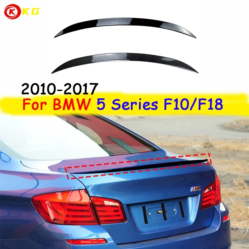 

Suitable for BMW 5 Series F10/F18 tail wing 2010-2017 520i 525i 530i M5 spoiler luggage compartment wing automotive parts