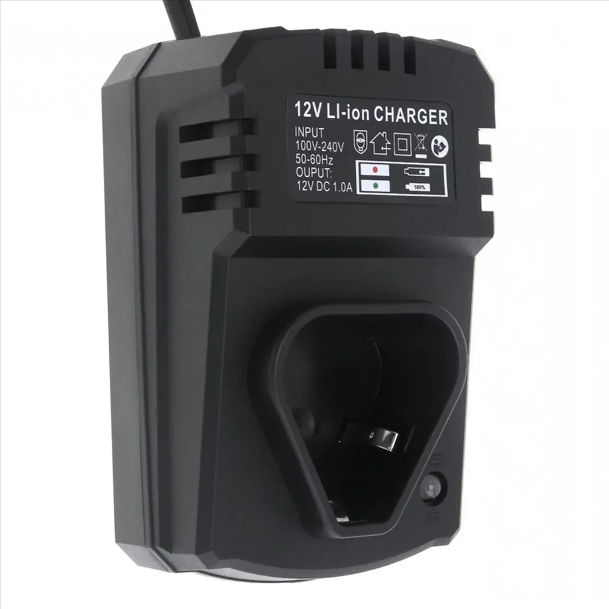 

A23PBG 2X Electric Drill Charger 12V Lithium Battery Charger Li-Ion 110-240V for Lithium Drill /Electrical Wrench EU Plug