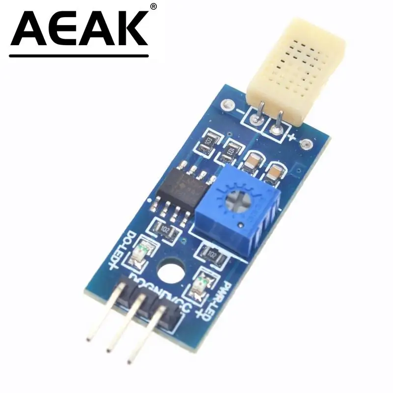 AEAK HR202 Humidity Detection Sensor Module DC 3.3V-5V LM393 Chip (3 wire system)