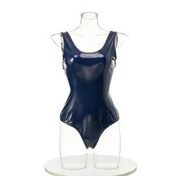 Anime School Student Meisje Lenther Strakke Bodysuit Badpak Cosplay Kostuums Sukumizu Badpak Kawaii Swim Wear Cosplay Sexy Schattig