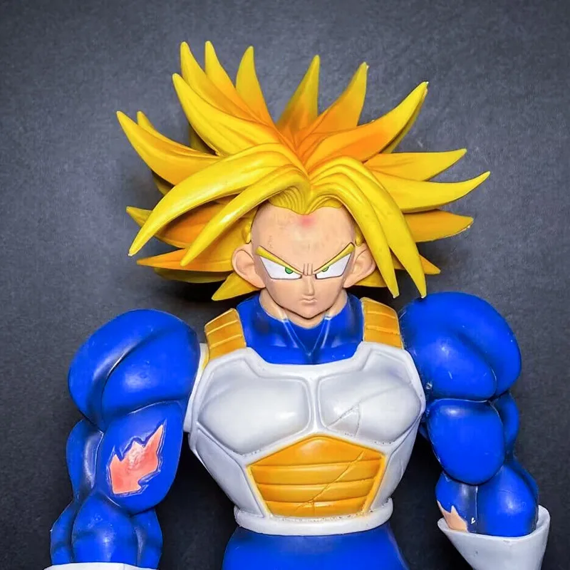 33.5 centimetri Dragon Ball Torankusu Grande Muscolo Super Saiyan Anime Figura Modello Statua Collezione Decorazione Del Desktop Ornamento Giocattoli Regali