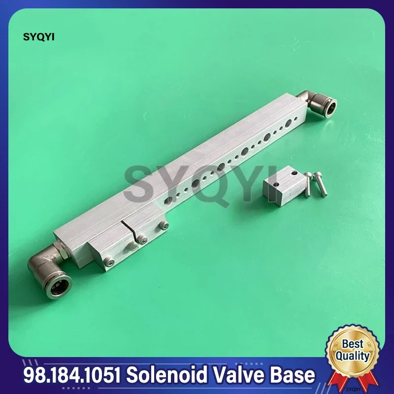 Heidelberg 98.184.1051 Solenoid Valve Base, Distribution Valve Base, Solenoid Valve Fixing Seat