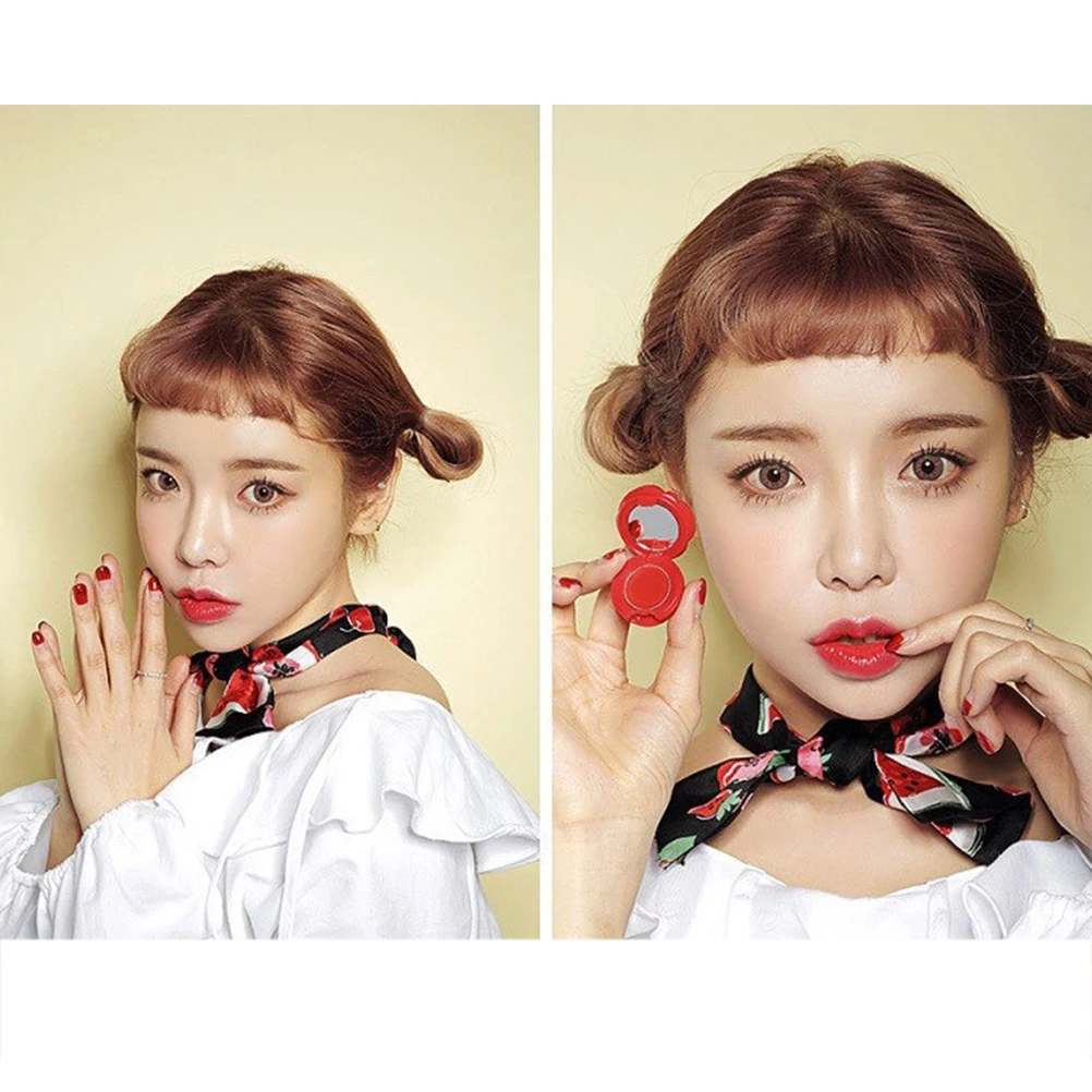 6pcs Empty Lipstick Box Refillable Cream Containers Travel Bottles Facial Eye Cream Women Girls Lightweight Portable