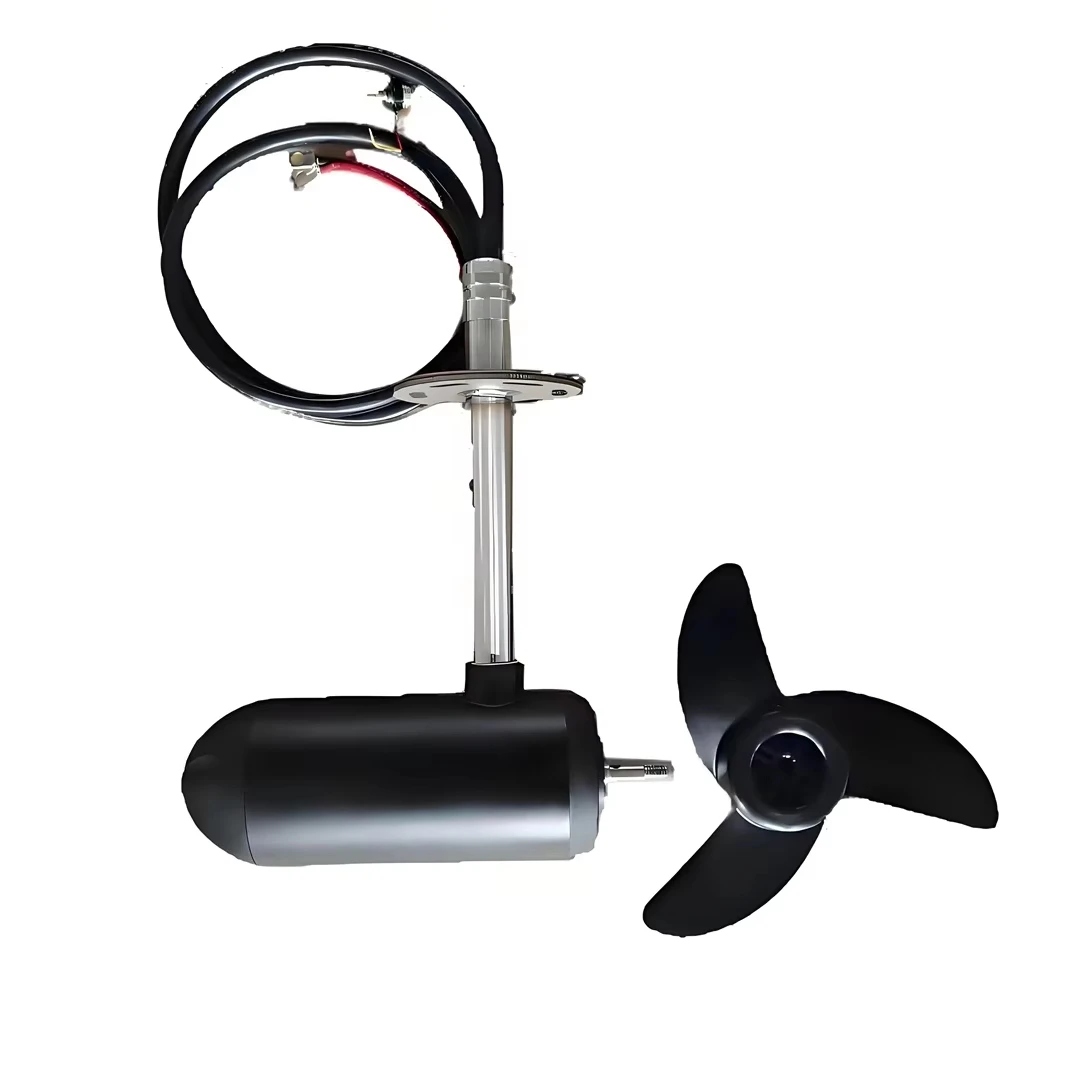 

12VDC 1HP 80LBS Stainless Steel Electric Brushless Trolling Motors Corrosion Resistance for Infinity Pools New Boat Engines