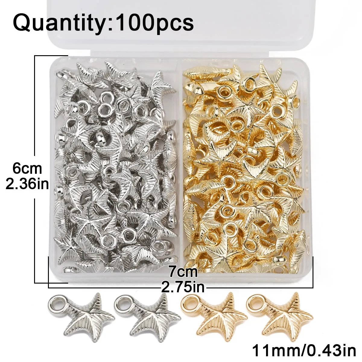 CCB Craft Kits A Variety of Styles Sizes—Handmade DIY Jewelry Making Materials Accessories for Bracelets Necklaces Other Jewelry