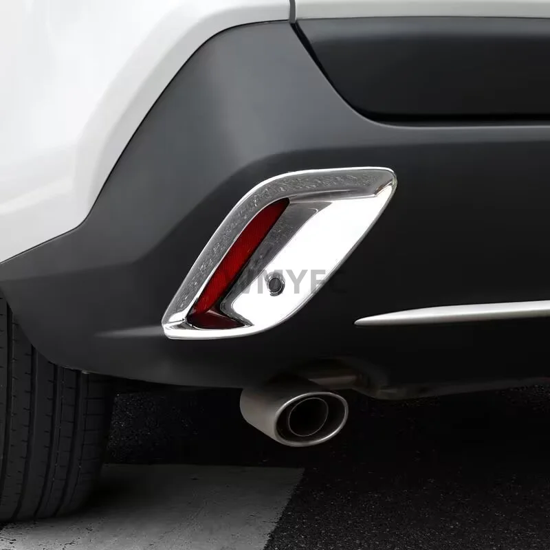 Rear Fog Light Cover Trim Frame For Toyota Wildlander 2020-2024 2025 Self-Adhesive  Rear Bumper Exterior Styling Car Accessories