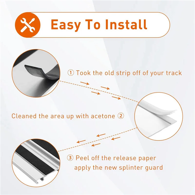 A11I 2 قطعة لفة دليل السكك الحديدية الفاصل الحرس المسار المنشار دليل القضبان 423360-7 & 194419-4 & 495209 118In ل SP6000/ل /فيستو