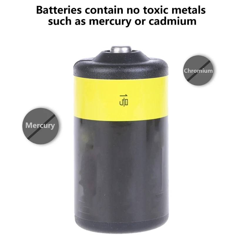 อะแดปเตอร์จ่ายไฟแบตเตอรี่เซลล์ LR20 D การเปลี่ยนแบตเตอรี่ 1.5V