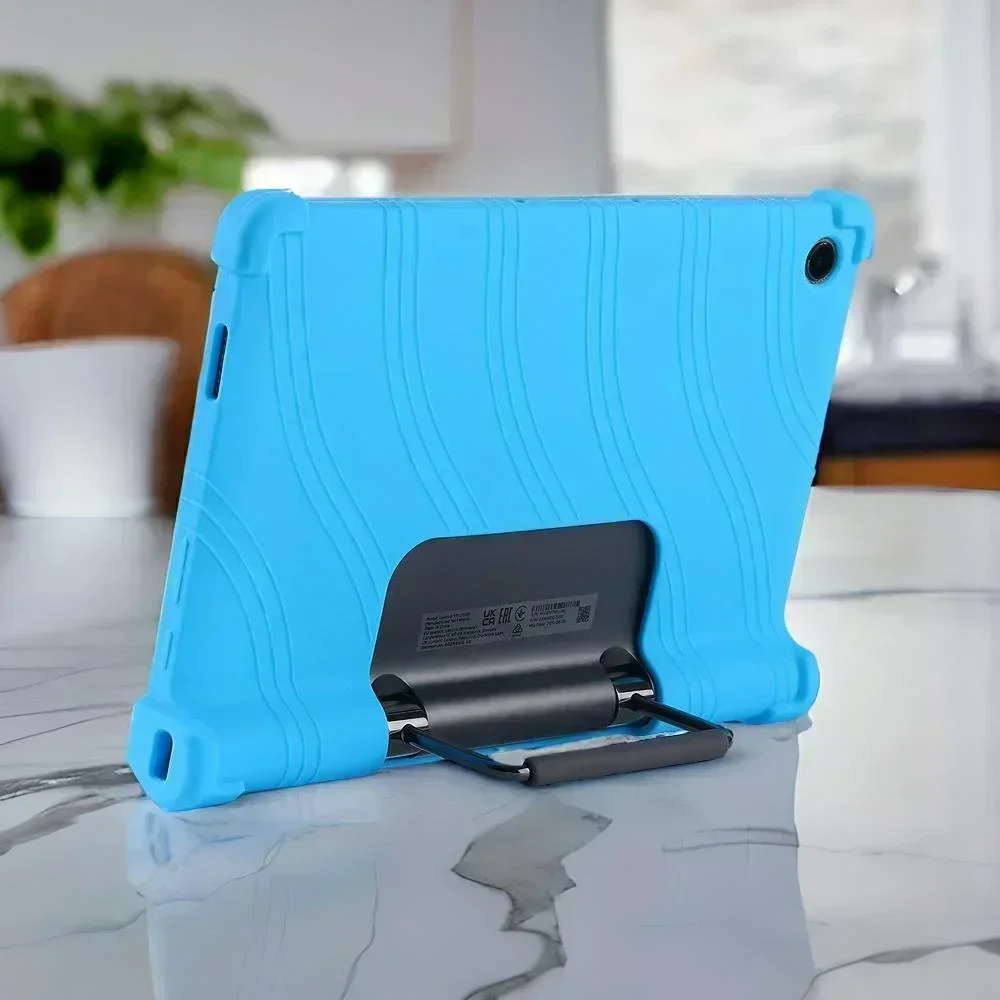 Funda para tableta Lenovo Yoga Tab 11, funda segura con soporte de silicona a prueba de golpes