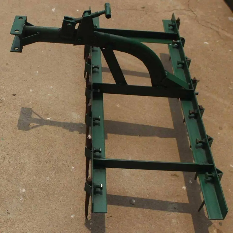Tractor Flat Rake Dry Land Flat Rake Tooth Bottom Rake Soil Rake Automatic Agricultural Tools Daquan