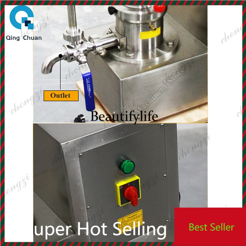 K182 Peanut Butter Maker Grinding Machine Stainless Steel Coloidal Sesame Processing Grinder Small Shea Milk Nut Paste Grinder