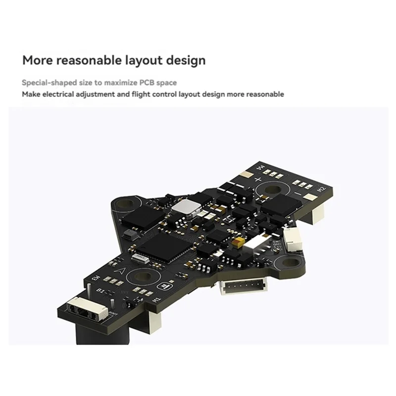 YSUN-Defender-16 / Defender-20 F411 AIO 2-3S 20A FPV 드론용 통합 비행 제어 ESC STM32F411 MCU