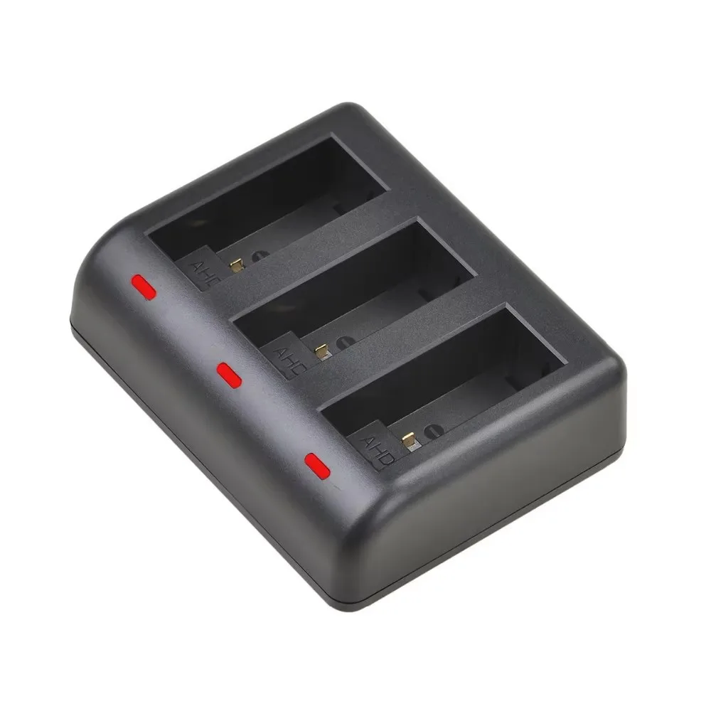 Universal For GoPro Hero 10 9 Black Battery Charger 3-Channel with Display Charging Cable for Go Pro Hero 11 accessories