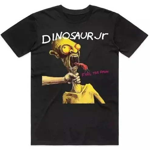 

2025 Dinosaur II Dinosaur Jr Rock Band American Hip Hop Heavy Cotton Short Sleeve T-shirt Summer Cotton Men's Women Tops Tees