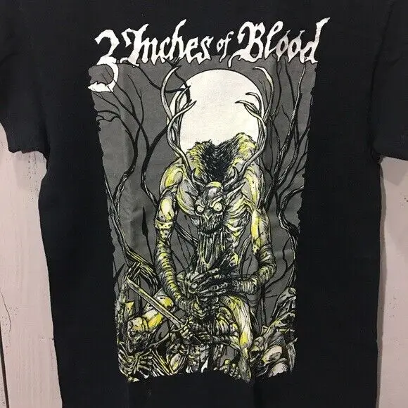 3 inches of blood T shirt heavy metal band gift for fan TE5012