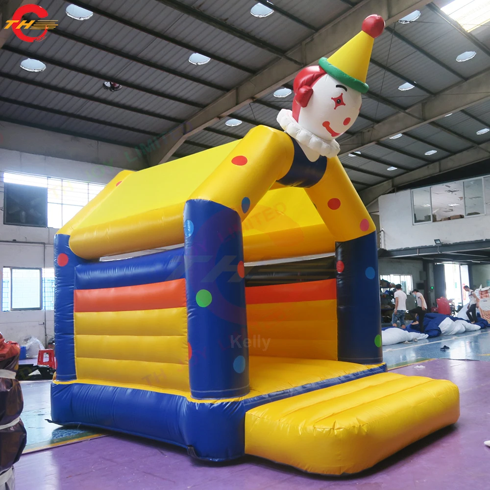 Clown Inflatable Bouncer Kids Inflatable Moonwalk Jumper Bouncer Bouncy Castle Jumping Commercial Bounce House For Party