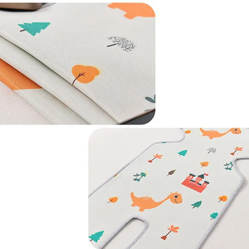 Almohadilla refrescante para cochecito de bebé, almohadilla refrescante para cochecito de bebé, forro de asiento de coche plegable transpirable, funda de cojín de doble cara de seda helada para viajes y