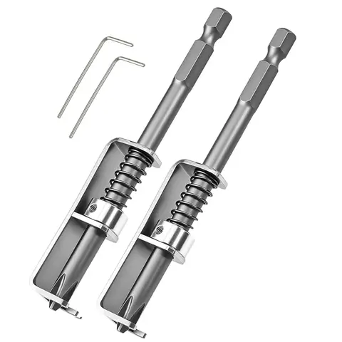1/2Pcs Spring Loaded Screw Holder Bit Anti-drop Screwdriver Bit for Electricians Mechanics DIY Home Repair Universal Screw