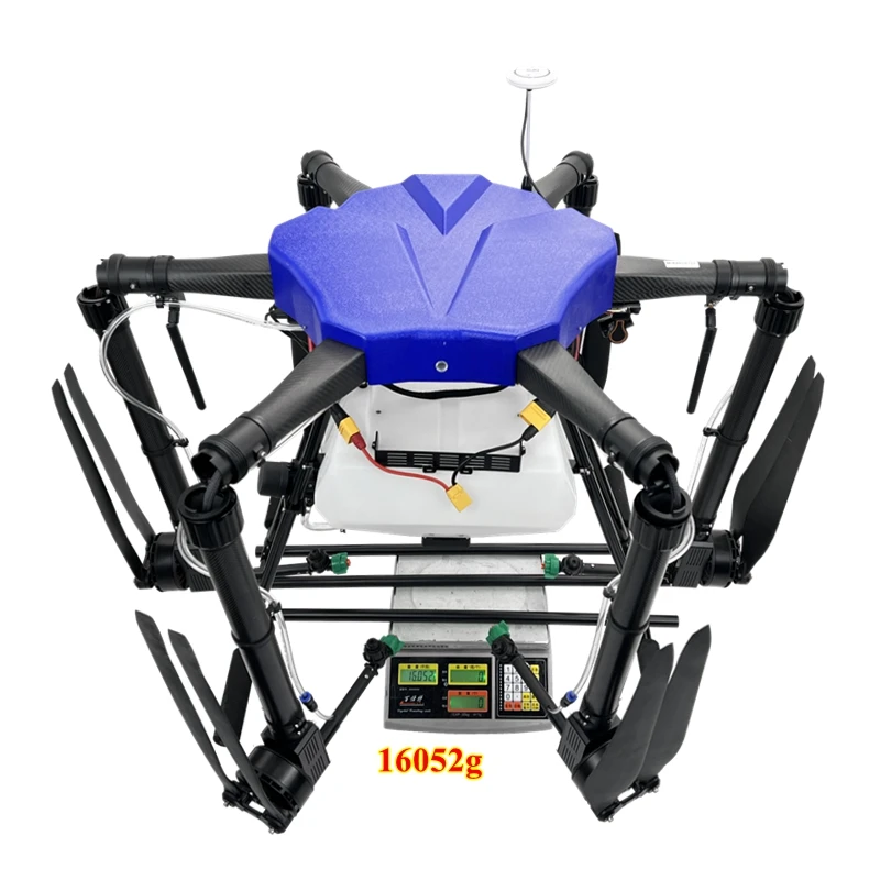 INNLOI DIY V1650 16L Spraying Pesticides Agricultural Drone Load 16kg For Spreading Seed Particles Industry Applications UAV