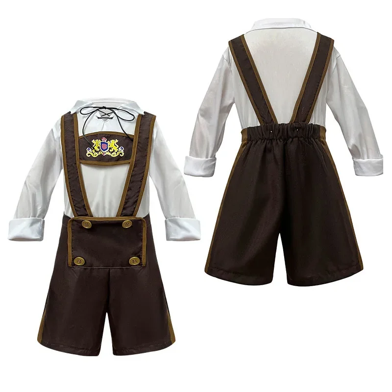 German Oktoberfest Costume Day Culture Festival Art Performance Traditional Dress Beer Costume and Hat view 2